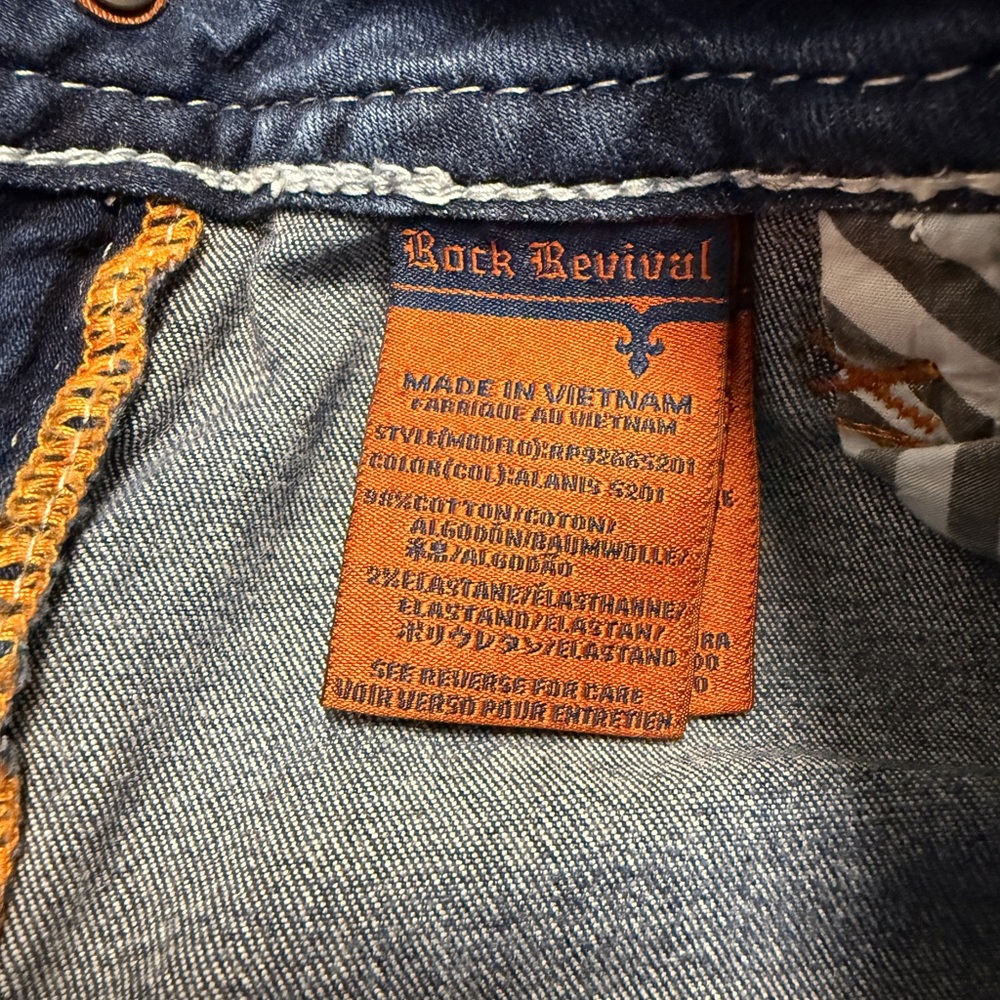 Rock Revival Indigo Skinny Jeans - Picture 7 of 13